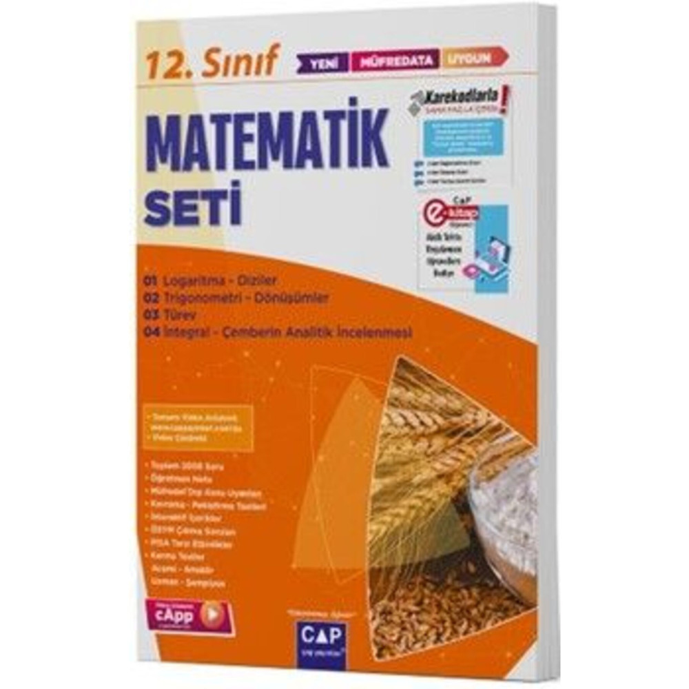 Çap Yayınları 12. Sınıf Anadolu Matematik Set 2023 Yardımcı Kitaplar Fiyatı