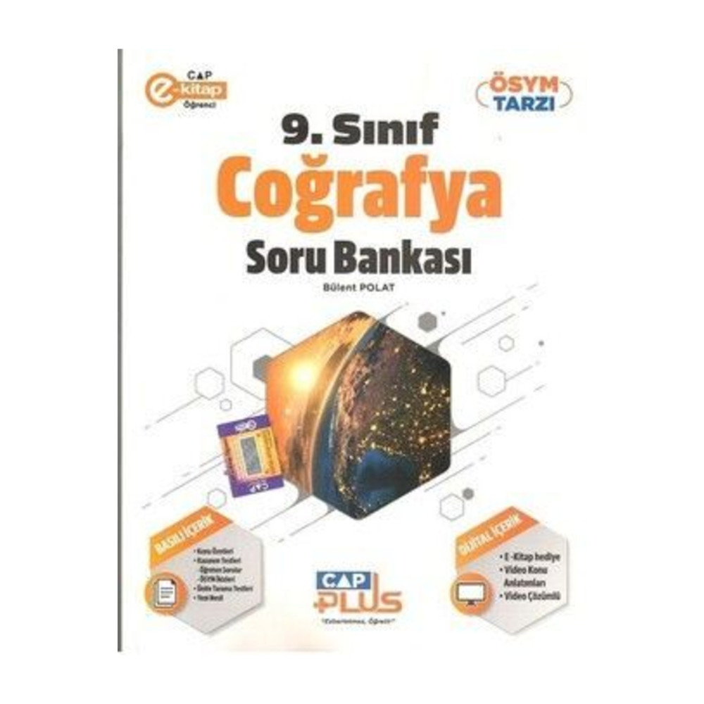 Çap Yayınları 9. Sınıf Anadolu Coğrafya Soru Bankası 2023 Yardımcı Kitaplar Fiyatı