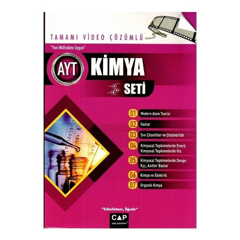 Çap Yayınları AYT Kimya Seti Kaynak Kitapları Fiyatı