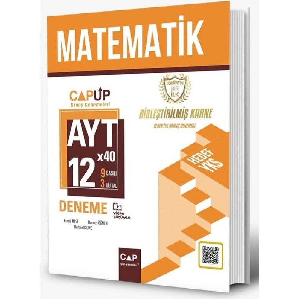 Çap Yayınları Ayt Matematik 12 x 40 Up Deneme Matematik Fiyatı