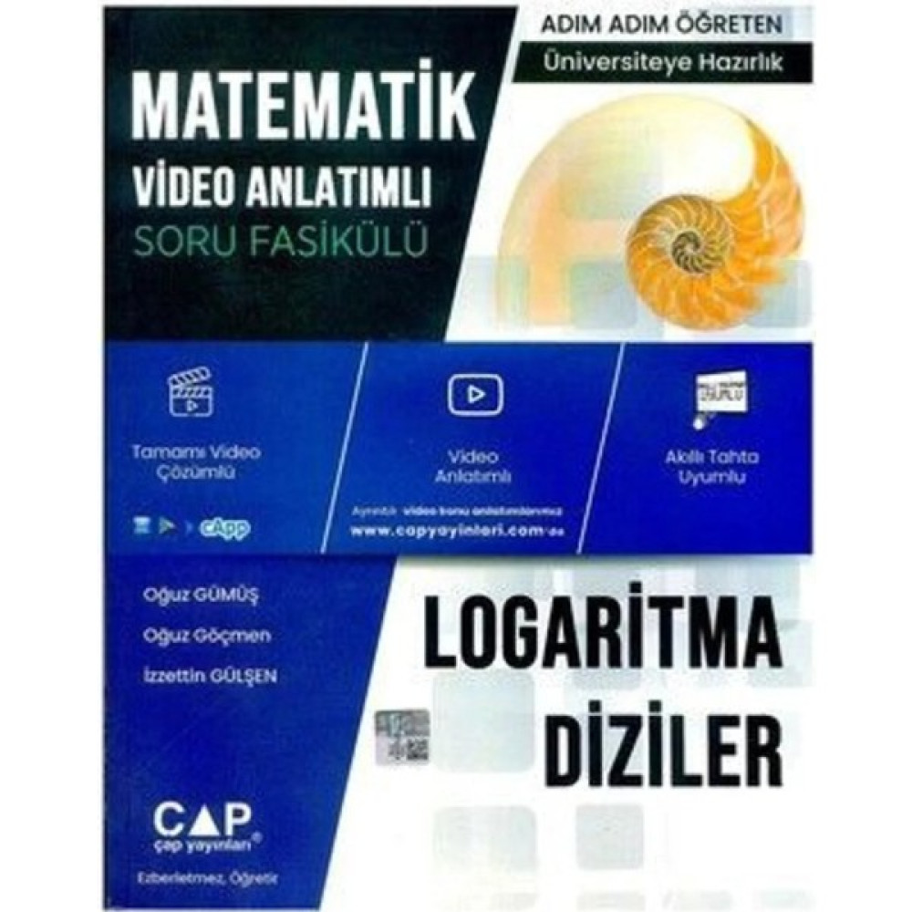 Çap Yayınları Çap Matematik Logaritma Diziler 2024 Eğitim Setleri Fiyatı