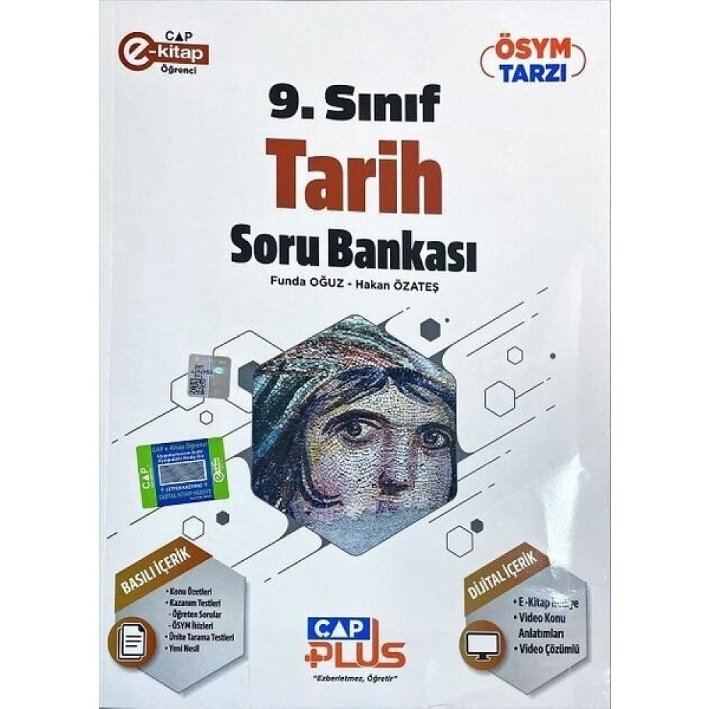 Çap Yayınları Çap Plus 9. Sınıf Anadolu Lisesi Tarih Soru Bankası 2023 Kaynak Kitapları Fiyatı