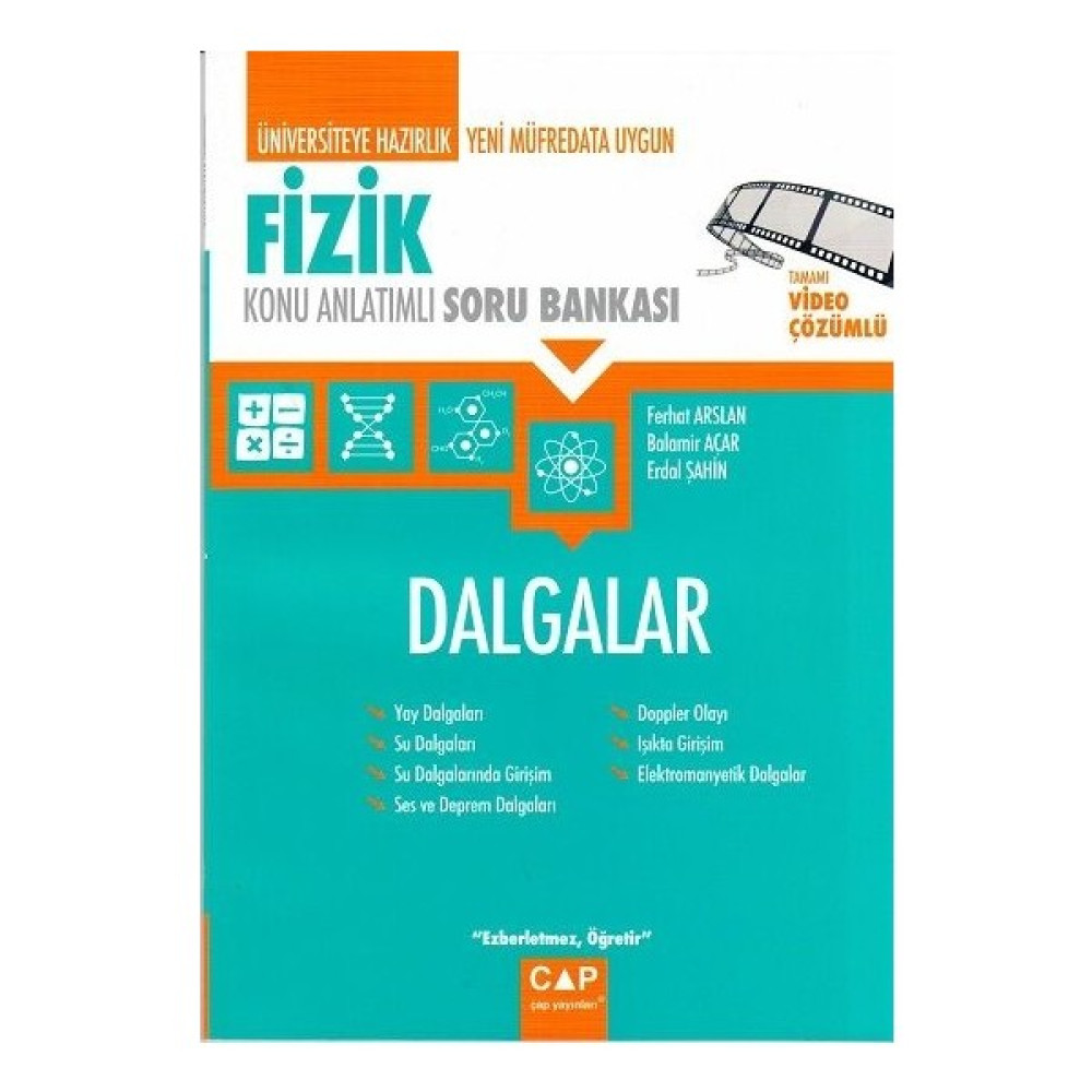 Çap Yayınları Fizik Dalgalar Konu Anlatımlı Soru Bankası - Balamir Açar Fizik Fiyatı