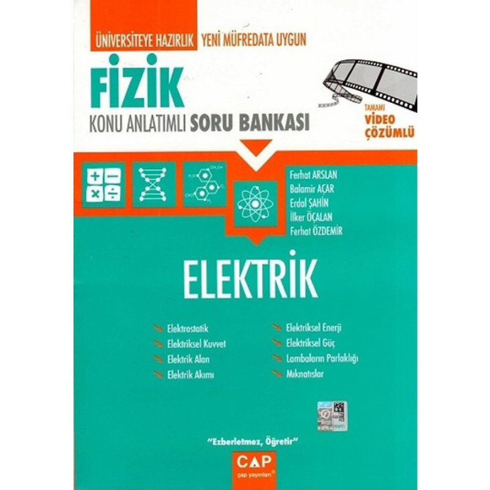 Çap Yayınları Fizik Elektrik Konu Anlatımlı Soru Bankası - Balamir Açar Fizik Fiyatı