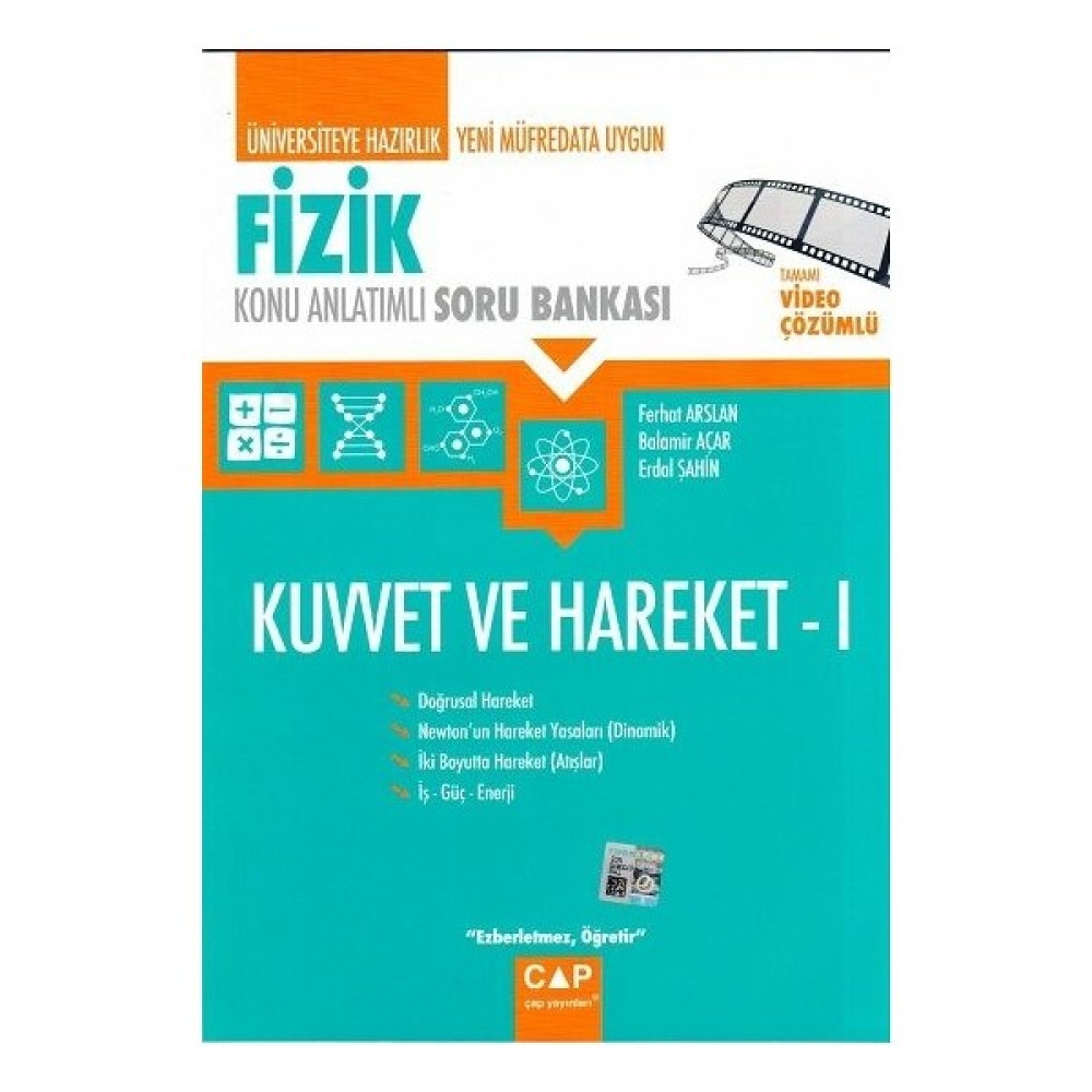 Çap Yayınları Fizik Kuvvet Ve Hareket 1 - Erdal Şahin Fizik Fiyatı