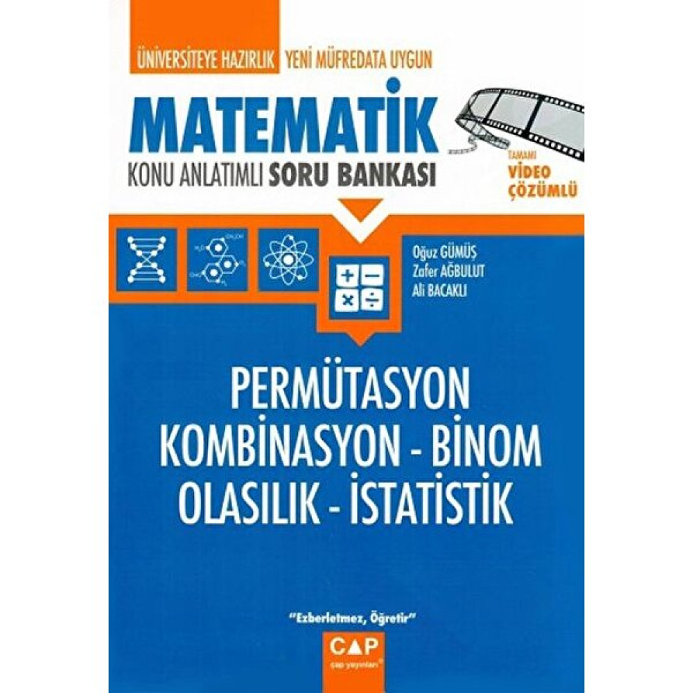 Çap Yayınları Matematik Permütasyon Kombinasyon Binom Olasılık İstatistik - Nuri Taş Matematik Fiyatı