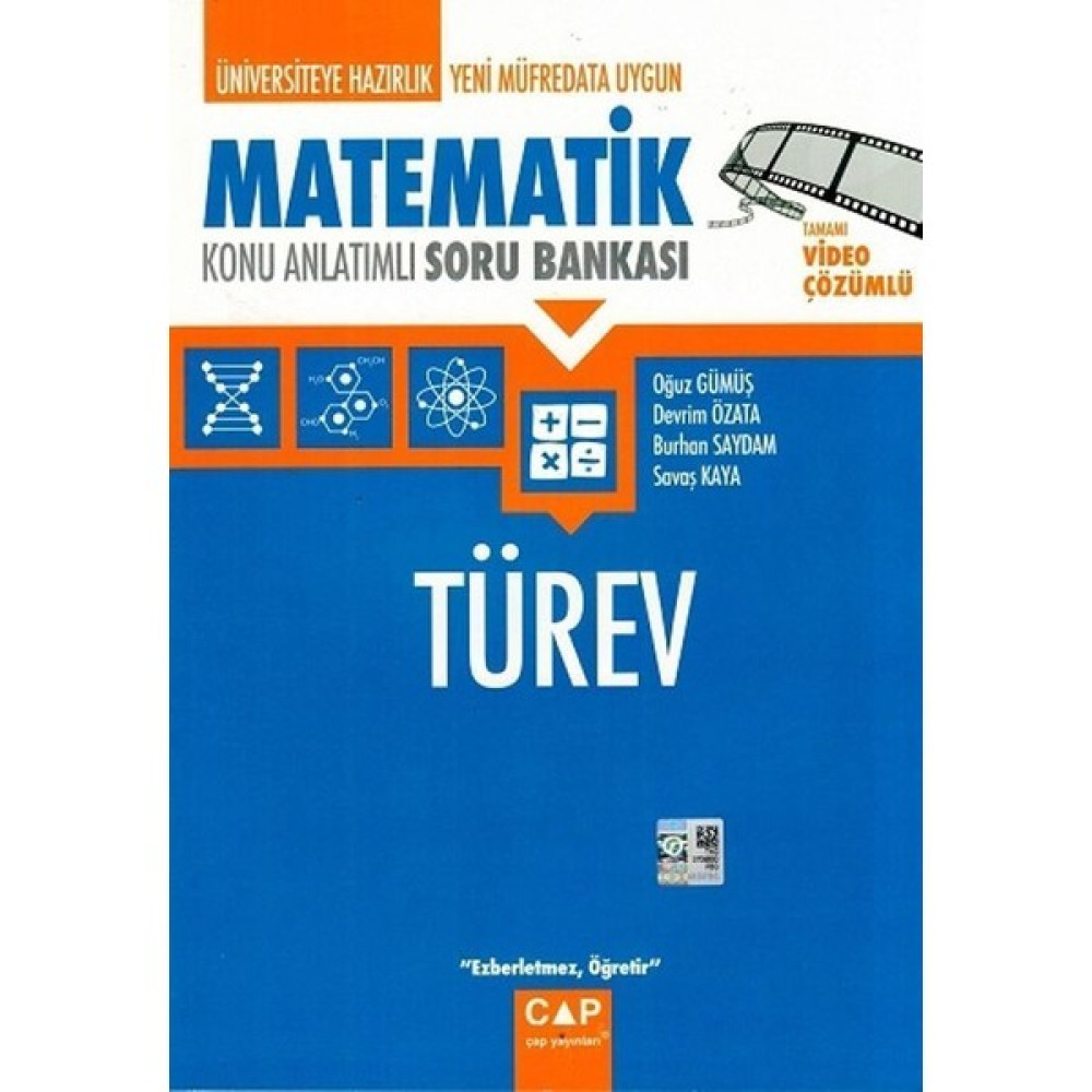 Çap Yayınları Matematik Türev Konu Anlatımlı Soru Bankası - Devrim Özata Matematik Fiyatı