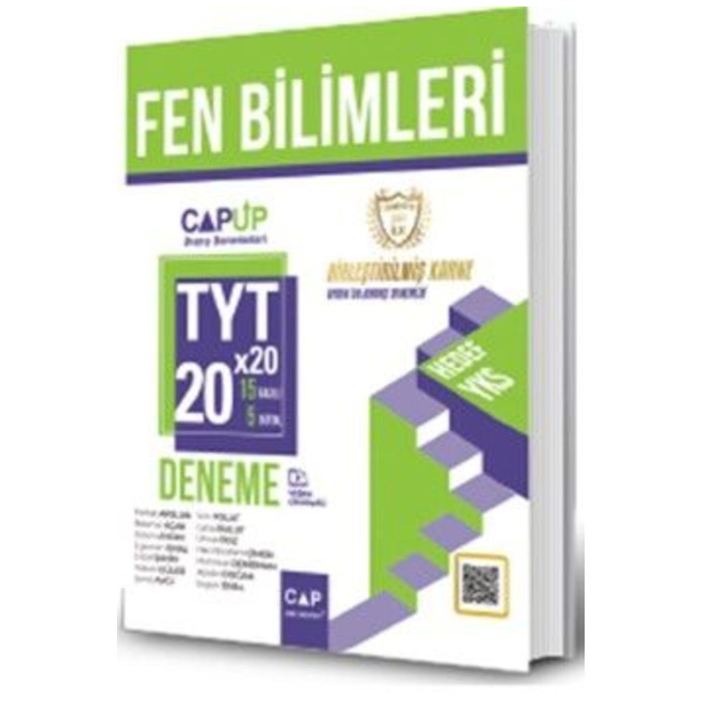 Çap Yayınları Tyt Fen Bilimleri 20 X 20 Up Deneme Ders Sınav Kitapları Fiyatı