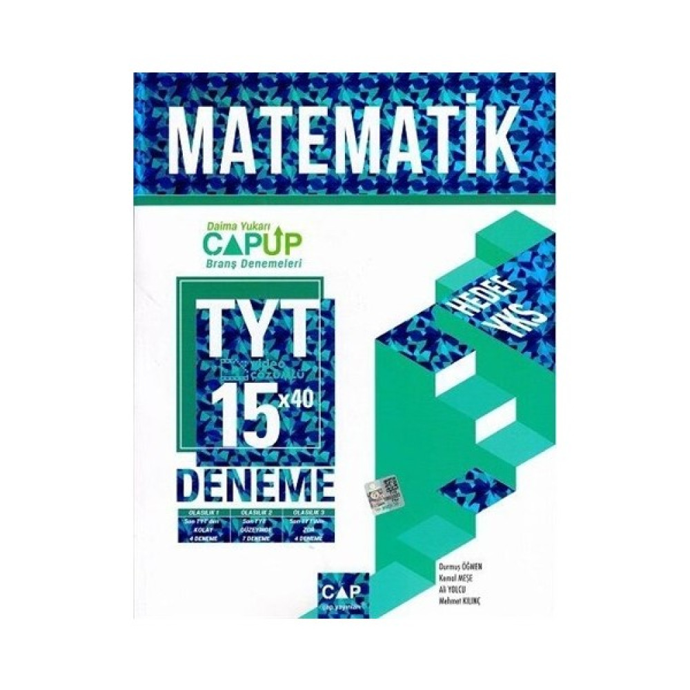 Çap Yayınları TYT Matematik Up 15 x 40 Denemeleri Matematik Fiyatı
