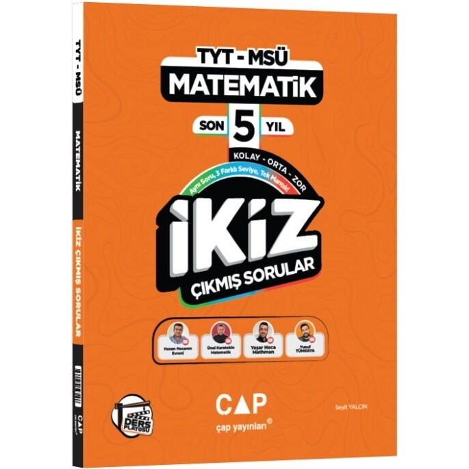 Çap Yayınları Tyt Msü Matematik Ders Platosu Son 5 Yıl Ikiz Çıkmış Sorular Diğer Fiyatı
