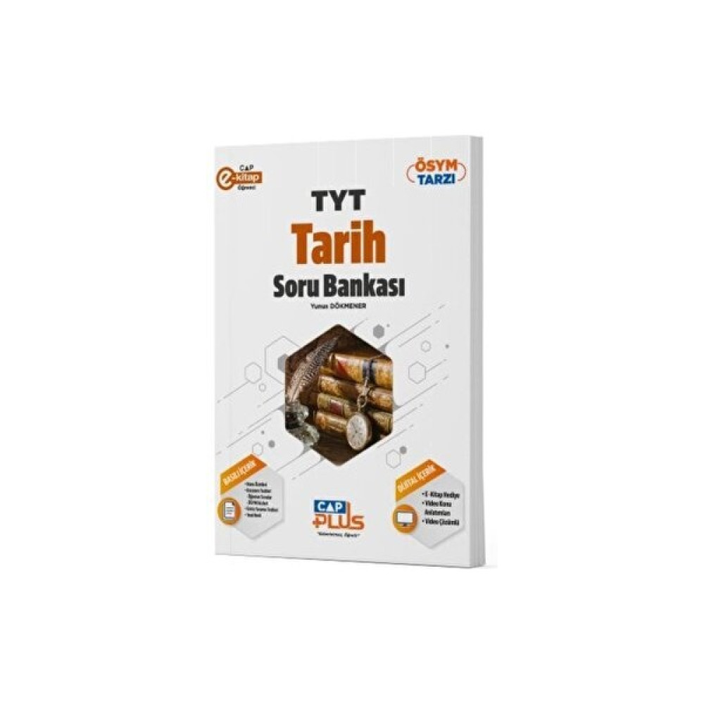Çap Yayınları TYT Tarih Plus Soru Bankası Çap Yayınları Temel Yeterlilik Testi (TYT) Fiyatı
