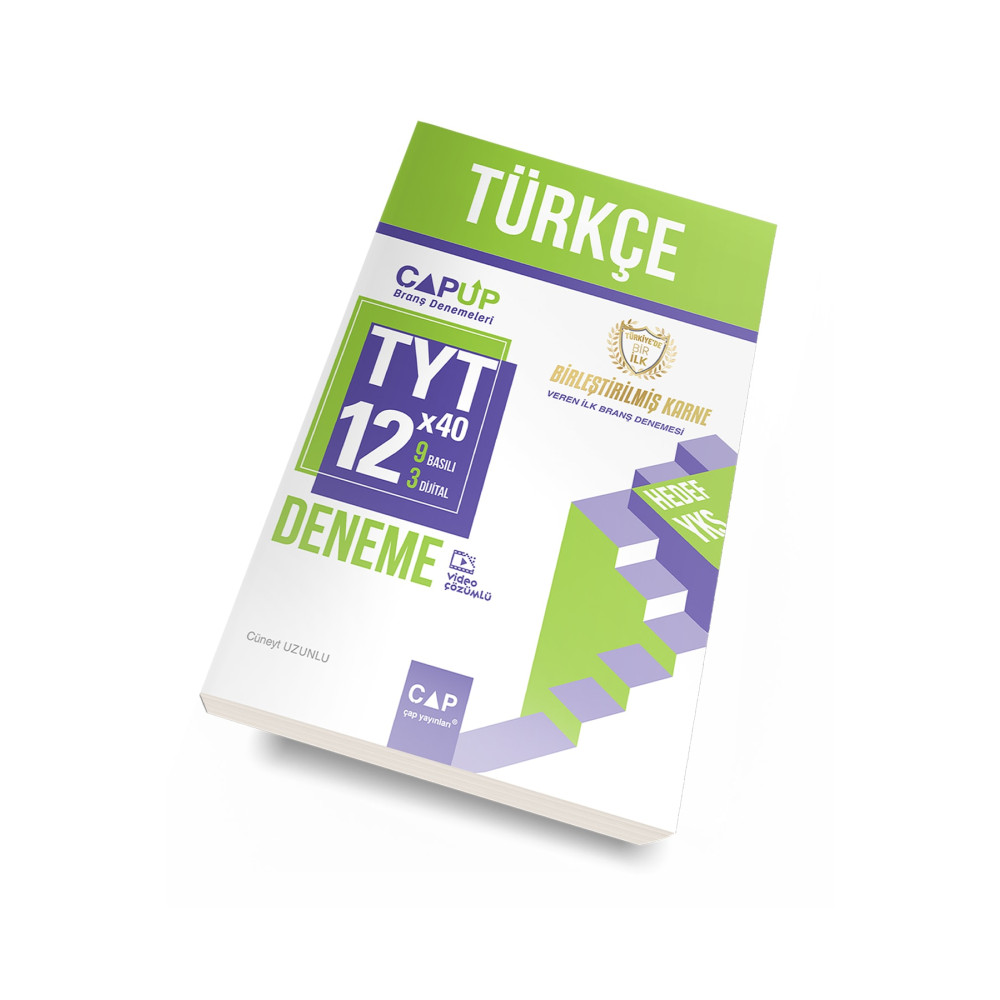 Çap Yayınları Tyt Türkçe Up Branş Denemeleri 2023 Ders Sınav Kitapları Fiyatı