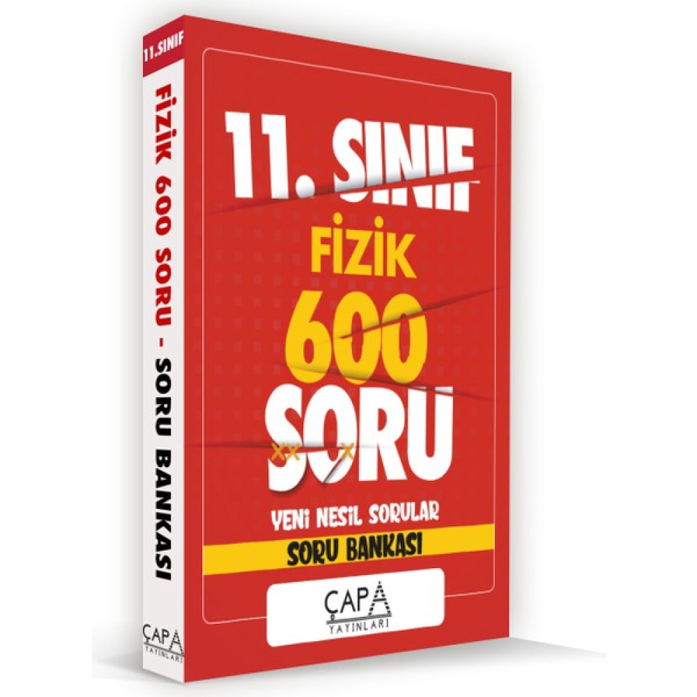 Çapa Yayınları 11. Sınıf Fizik Soru Bankası Fizik Fiyatı