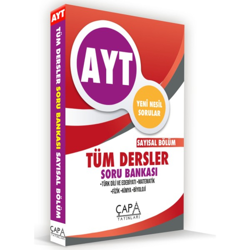 Çapa Yayınları AYT Sayısal Tüm Dersler Soru Bankası Tüm Dersler Fiyatı