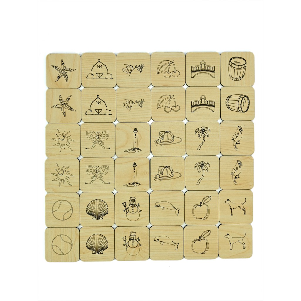 Capella Wood Works Ahşap Hafıza Oyunu, Eşleştirme Puzzle Anne Bebek Oyuncak Fiyatı