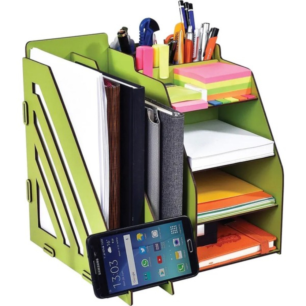 Capellawoodworks Özel Tasarım Dekoratif Ofis Masa Üstü Organizer Oto Boyaları Fiyatı