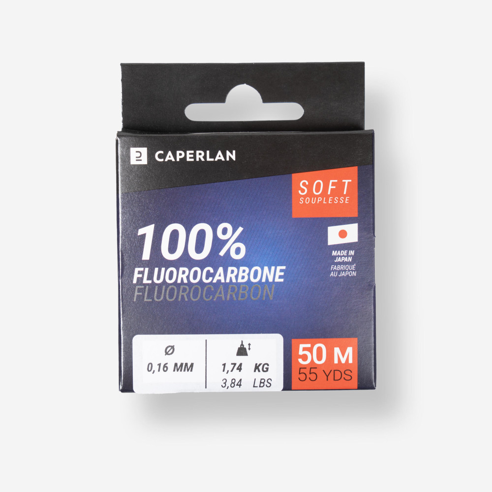 Caperlan %100 Florokarbon Misina - Balıkçılık - 50 M - Soft Suni Balık Yemi / Rapala Fiyatı