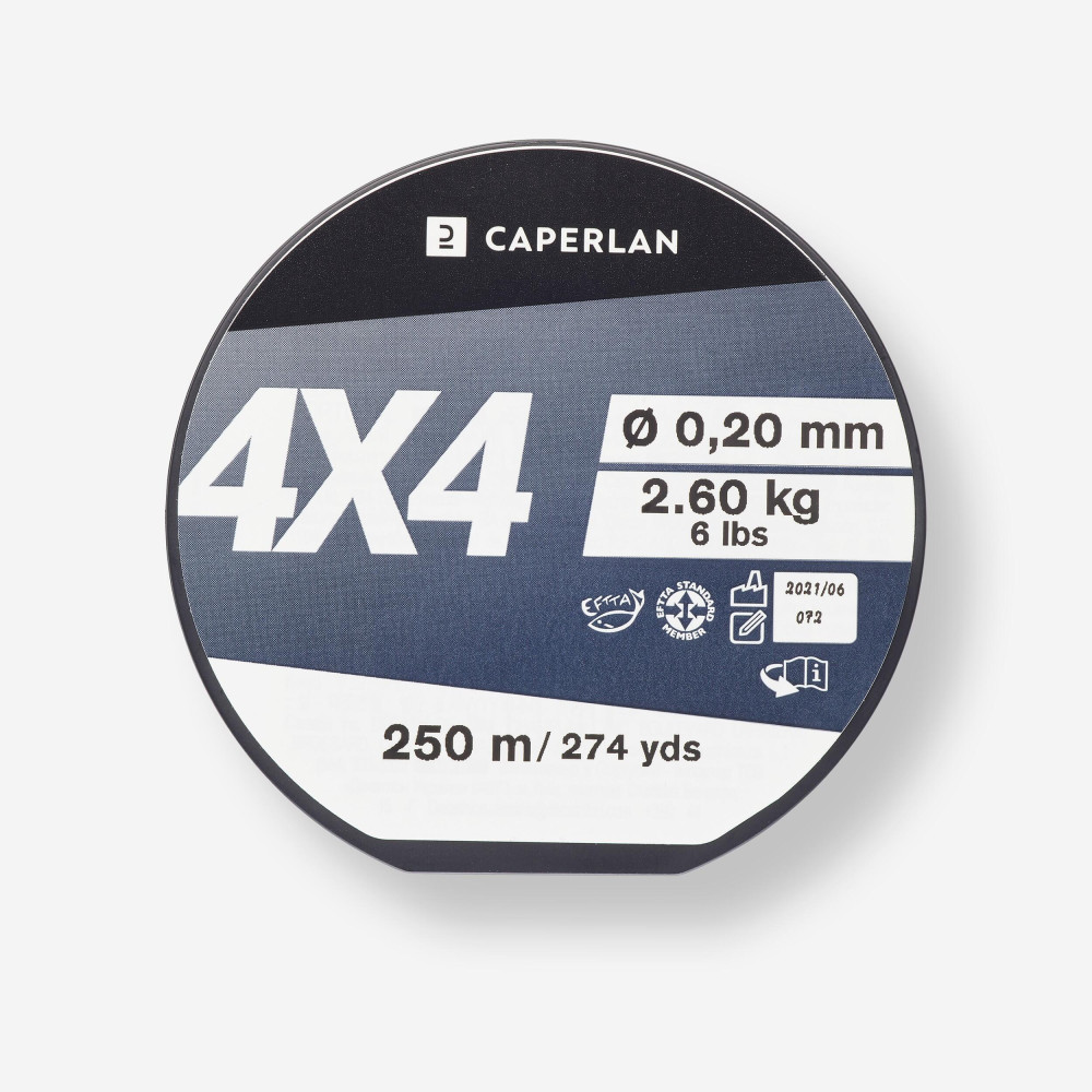 Caperlan 4X4 Misina - 250 M - Caperlan Balıkçılık Aksesuarı Fiyatı