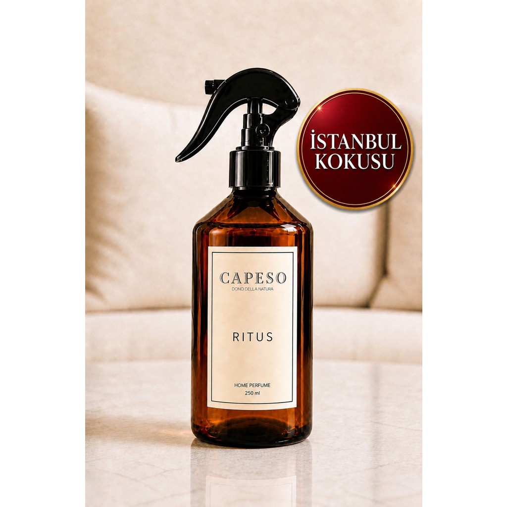 Capeso Ritus Oda & Kumaş Spreyi 250 ml Lüks ve Uzun Süre Kalıcı İstanbul Kokusu Diğer Fiyatı