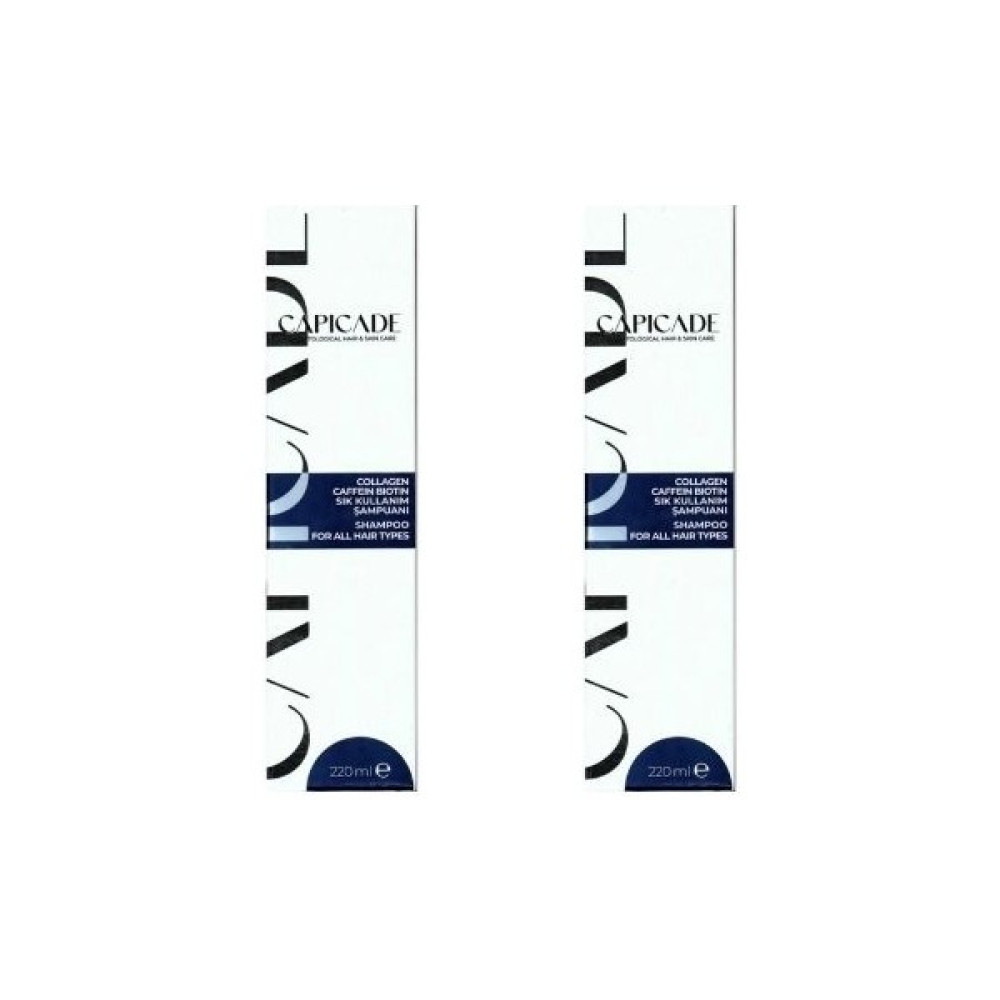 Capicade Collagen Caffein Biotin Şampuan 220 ml x 2 Adet Şampuan ve Saç Kremi Fiyatı