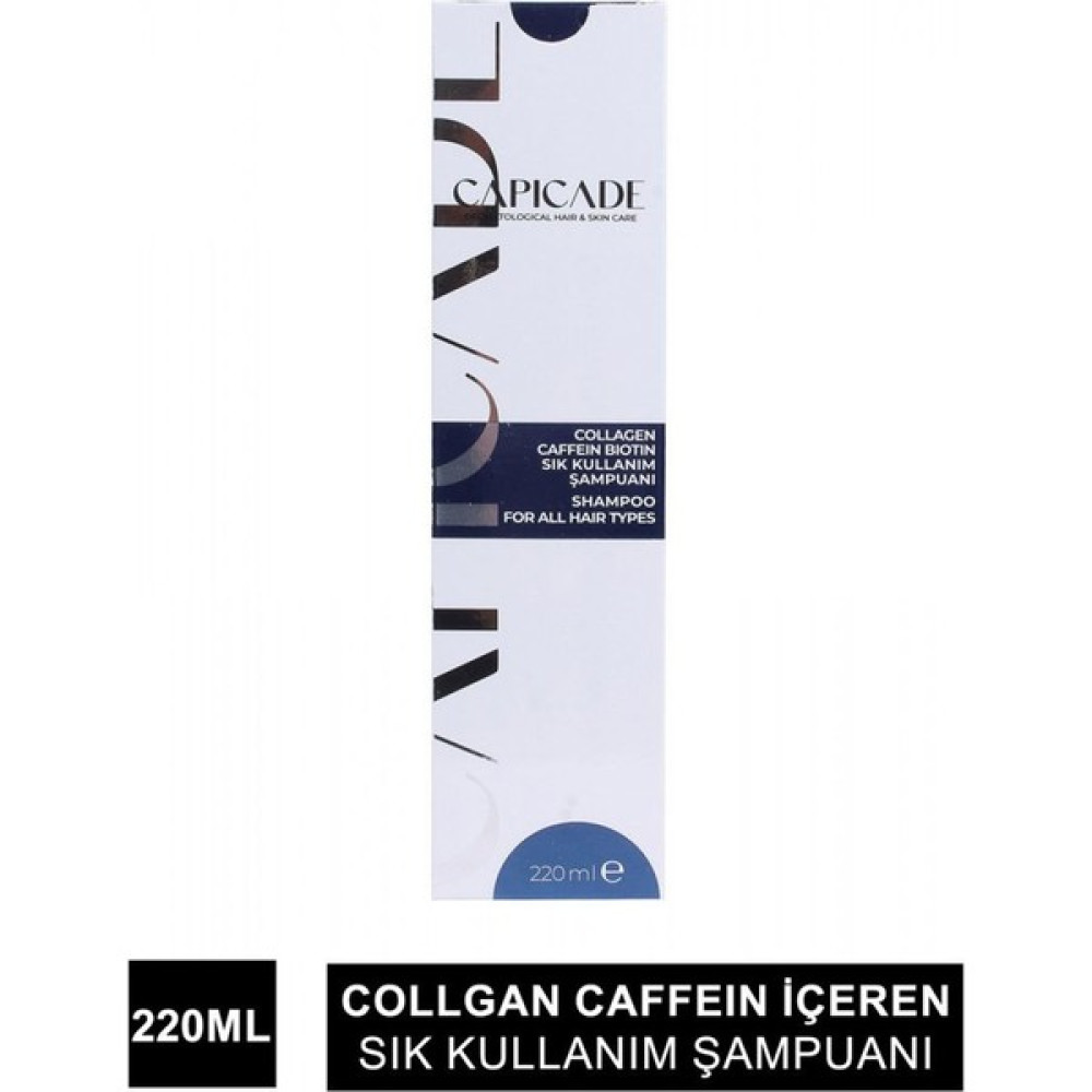 Capicade Collagen Şampuan Sık Kullanım 220 ml Şampuan ve Saç Kremi Fiyatı