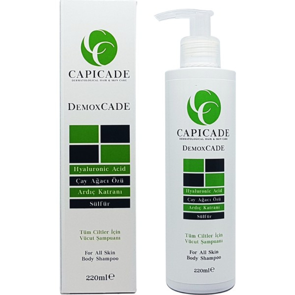 Capicade Demoxcade Vücut Şampuanı 220 ml Duş Jelleri ve Banyo Köpükleri Fiyatı