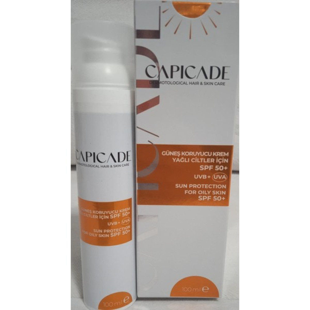 Capicade For Oily Skin SPF50+ Güneş Kremi (Yağlı Ciltler Için) Güneş Kremleri ve Losyonları Fiyatı