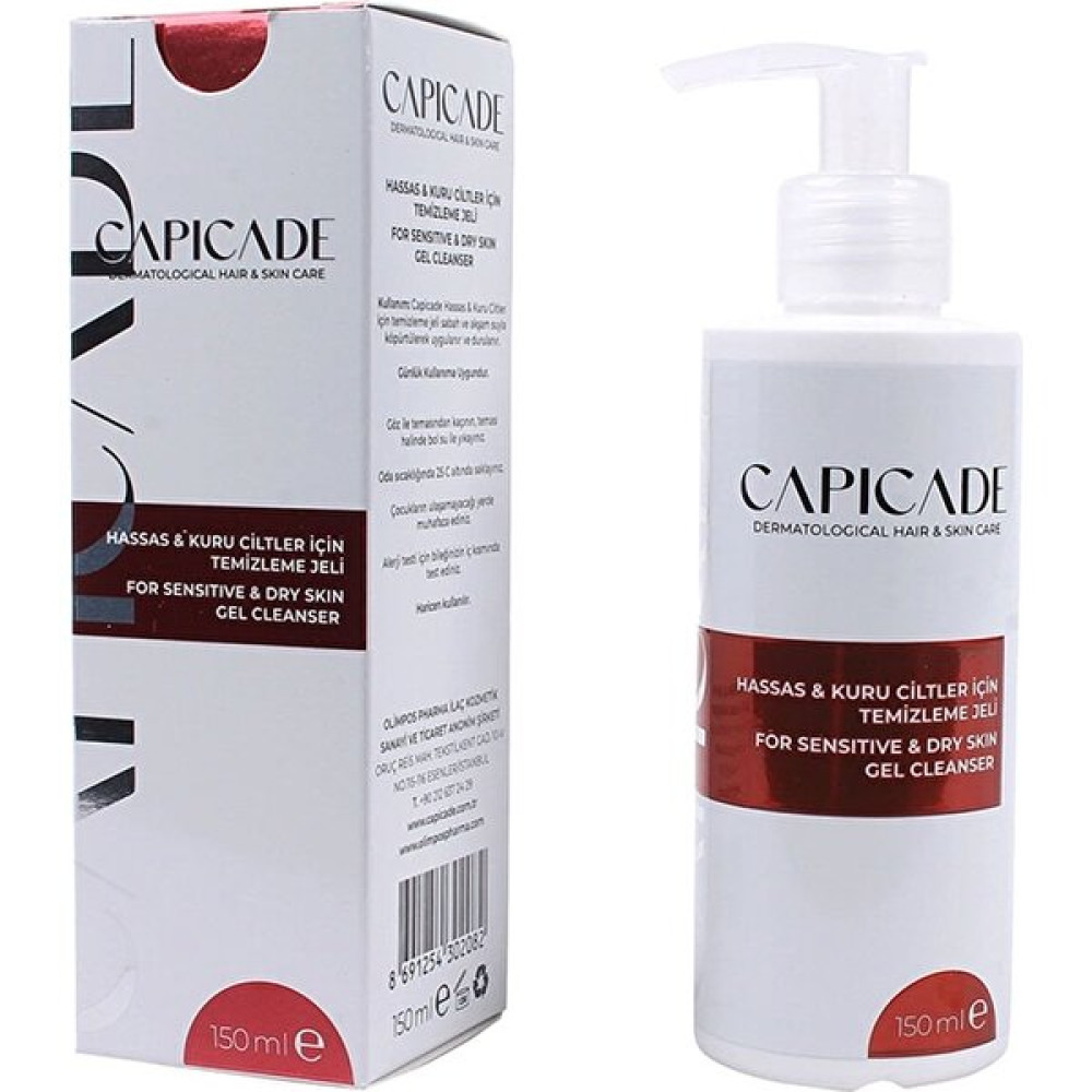 Capicade Hassas Kuru Cilt Temizleme Jeli 150 ml Cilt Temizleme ve Peeling Fiyatı