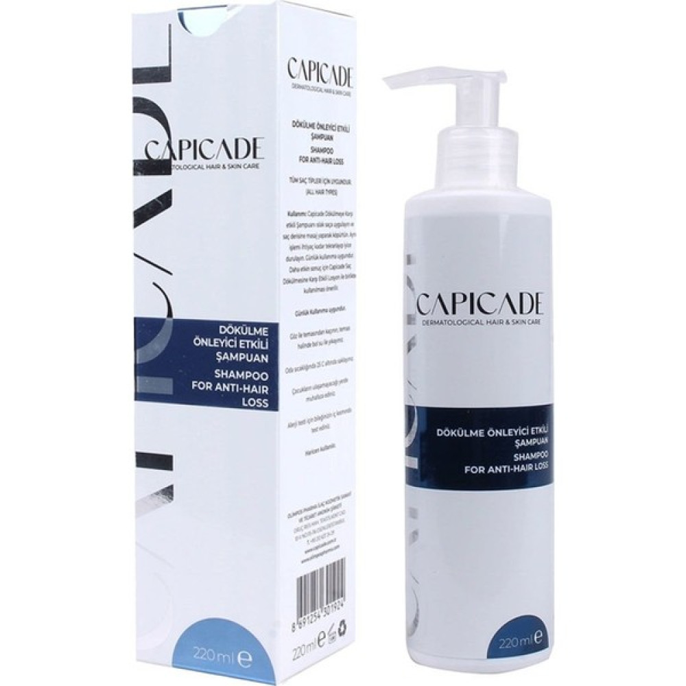 Capicade Saç Dökülmesine Karşı Etkili Şampuan 220 ml Şampuan ve Saç Kremi Fiyatı
