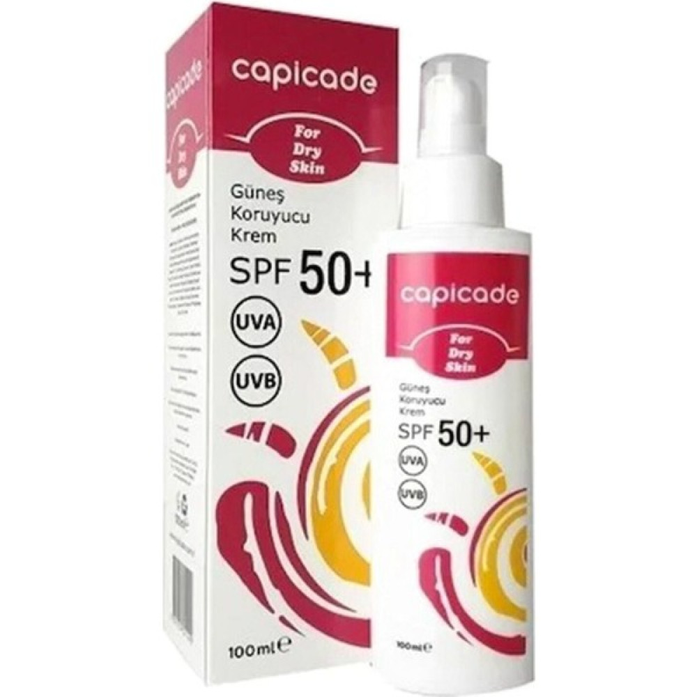 Capicade SPF50 Güneş Koruyucu Krem 100 ml - Kuru Ciltler Için Güneş Kremleri ve Losyonları Fiyatı