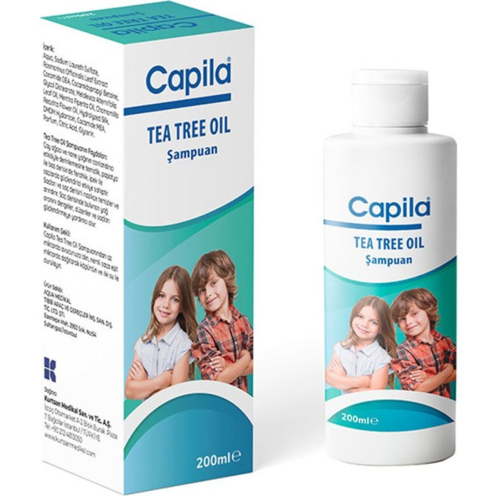 Capila Bitşampuanı Tea Tree Oil 200 ml 2 Kutu - Marmara Norm Medical Oto Boyaları Fiyatı