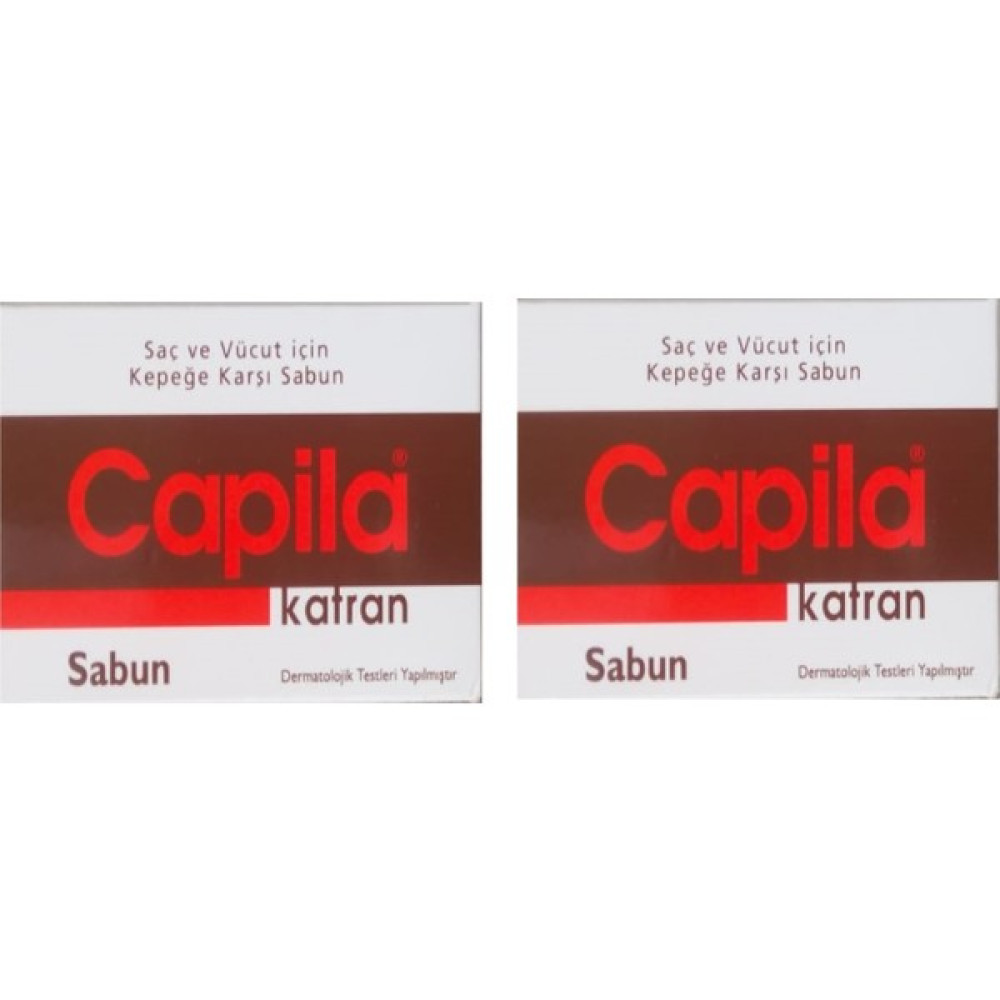 Capila Katran 90 G 2 Adet - Kepeğe Karşı Katranlı ve Kükürtlü Saç ve Vücut Sabunu Cilt Temizleme ve Peeling Fiyatı