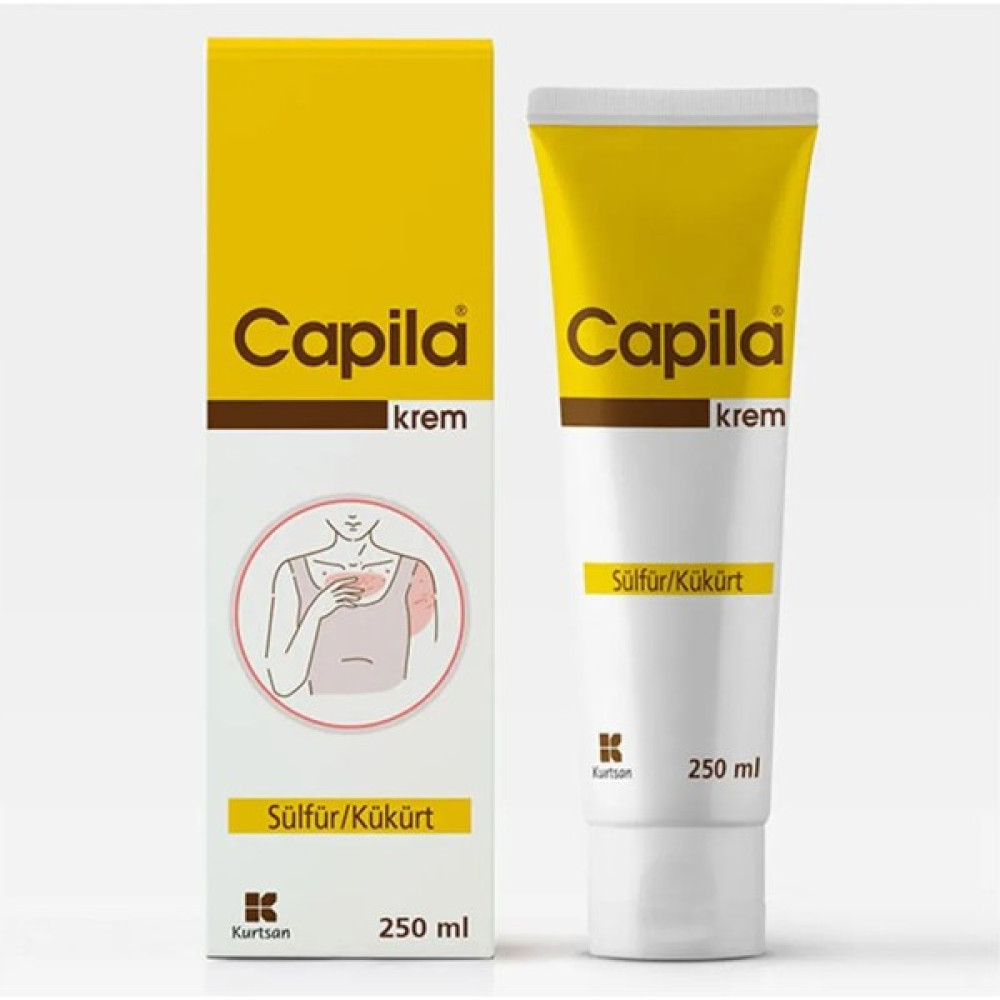 Capila Nemlendirici Koruyucu Sülfür Kükürt Krem 250 ml Nemlendiriciler Fiyatı