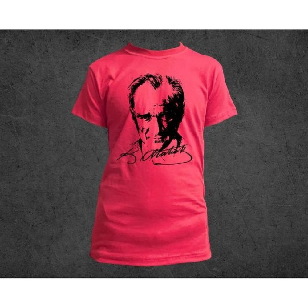 Çapıt %100PAMUK Standart Kesim Sıfır Yaka Kısa Kollu Beyaz Atatürk Baskılı Kırmızı 23 Nisan Çocuk T-Shirt Erkek T-shirt Fiyatı