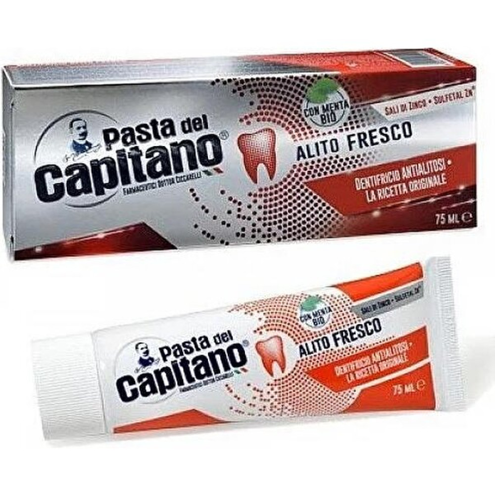 Capitano Pasta Del Capitano Fresh Breath Diş Macunu 75 ml Diş Macunları Fiyatı