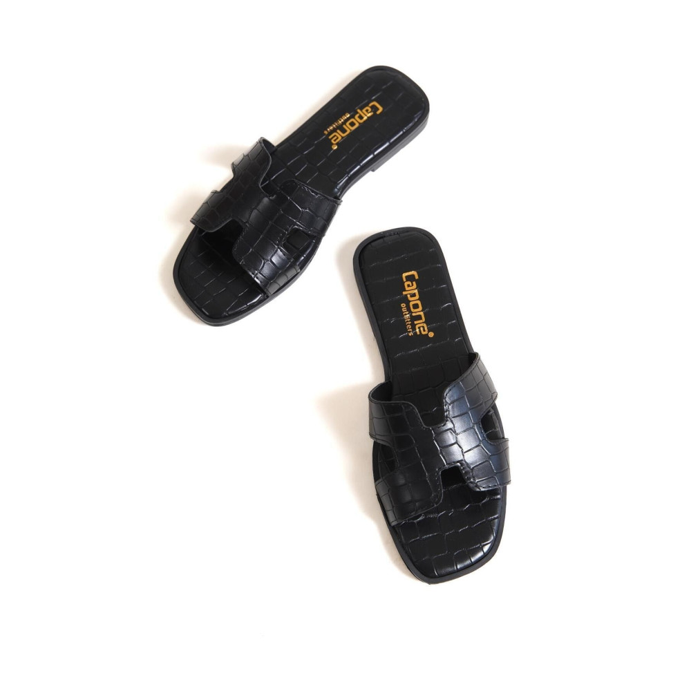 Capone Outfitters Capone Halsey Siyah Kadın Terlik 41 Beden Unisex Sandalet Fiyatı