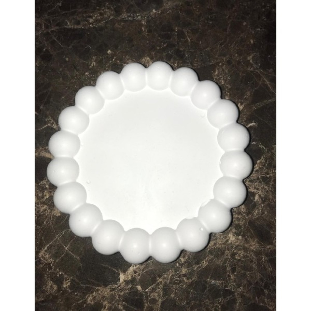 Cappadocia Box Yuvarlak Bubble Tealight Beton Mumluk, Tabaklı Dekoratif Hediyelik Set Ham Beyaz Şamdan Fiyatı