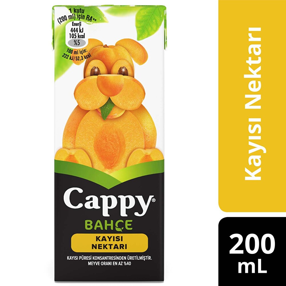 Cappy Bahçe Kayısılı Meyve Suyu Karton Kutu 200 ml Limonata ve Meyve suyu Fiyatı