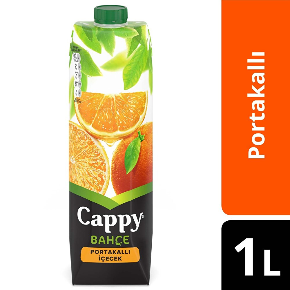 Cappy Bahçe Portakallı Meyve Suyu Karton Kutu 1 Litre Limonata ve Meyve suyu Fiyatı