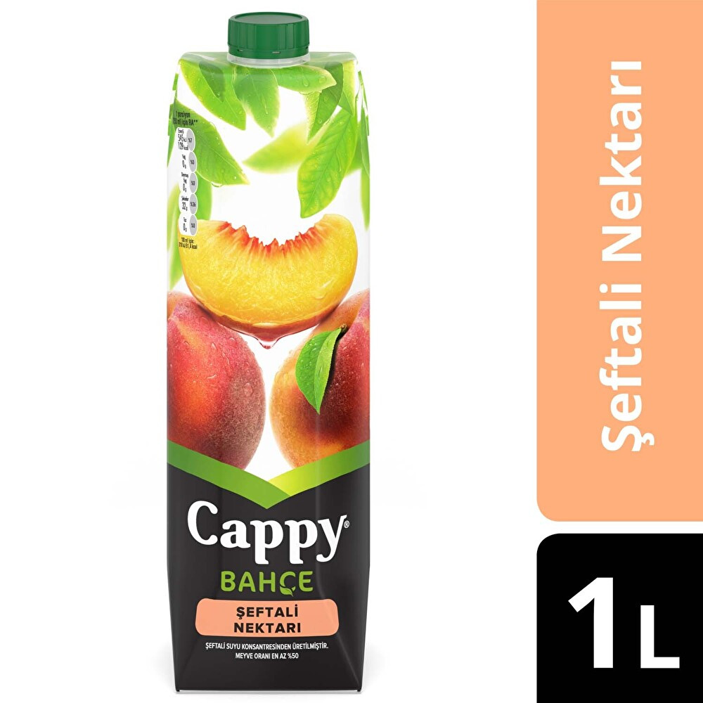 Cappy Bahçe Şeftalili Meyve Suyu Karton Kutu 1 Litre Limonata ve Meyve suyu Fiyatı