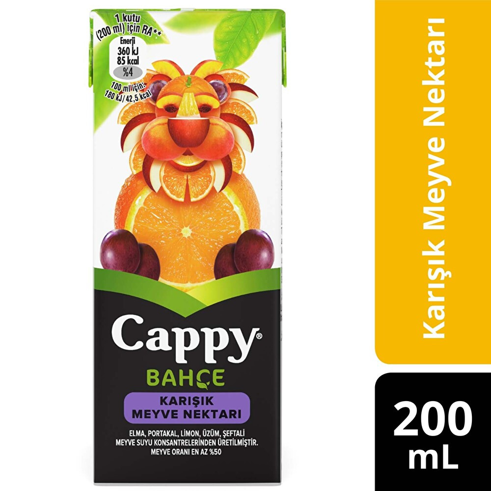 Cappy Karışık 200 ml Limonata ve Meyve suyu Fiyatı