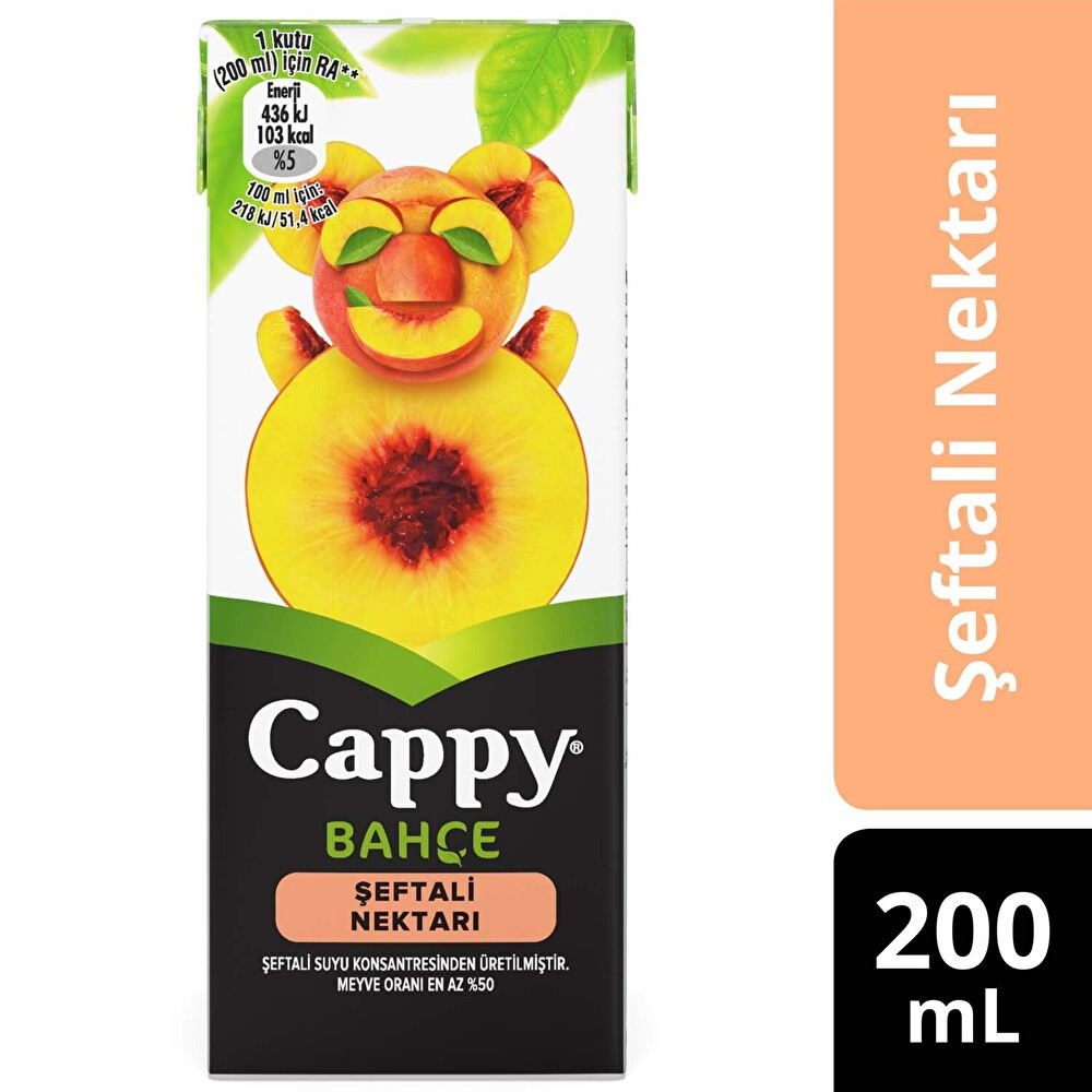 Cappy Şeftali 200 ml Limonata ve Meyve suyu Fiyatı