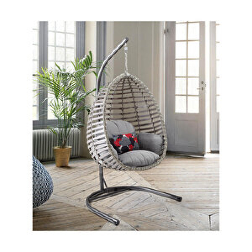Capri Swing Gümbet Armut Tek Kişilik Salıncak Beyaz Bahçe Salıncağı Fiyatı