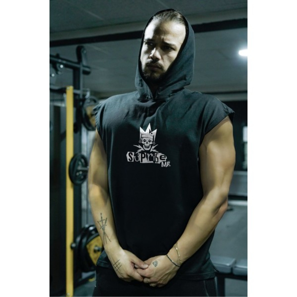 Capshon Surprise Mf. Sporcu Atleti Gym Toptank Kapüşonlu Capshon® Erkek T-shirt Fiyatı