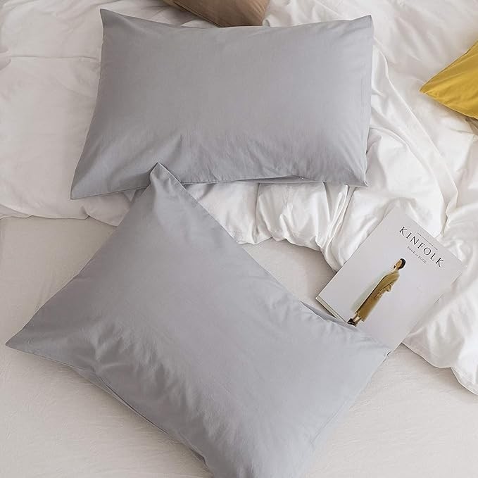 Caqqa 6 Adet 3 Renk Yastık Kılıfı / Cappuccino / Pembe / Açık Gri - 50 x 70 cm - Gri - Kahve Yastık Kılıfı Fiyatı