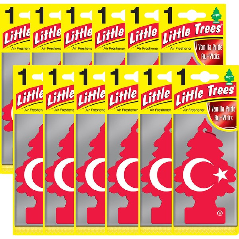 Car Freshener Asma Koku Vanilla Pride Türk Bayrağı Kokusu 12 Adet Oto Kokuları Fiyatı