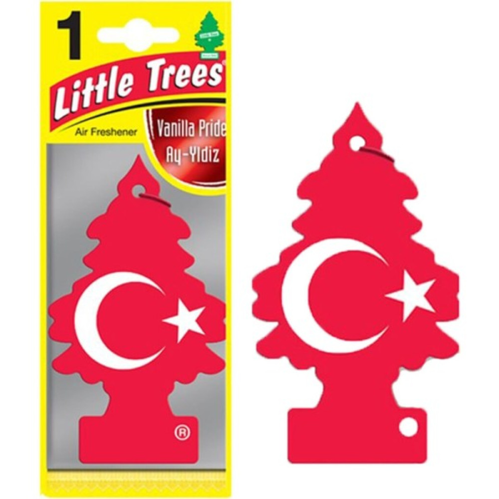 Car Freshner Little Trees Türk Bayrağı Vanilya Aromalı Oto Kokusu Oto Boyaları Fiyatı