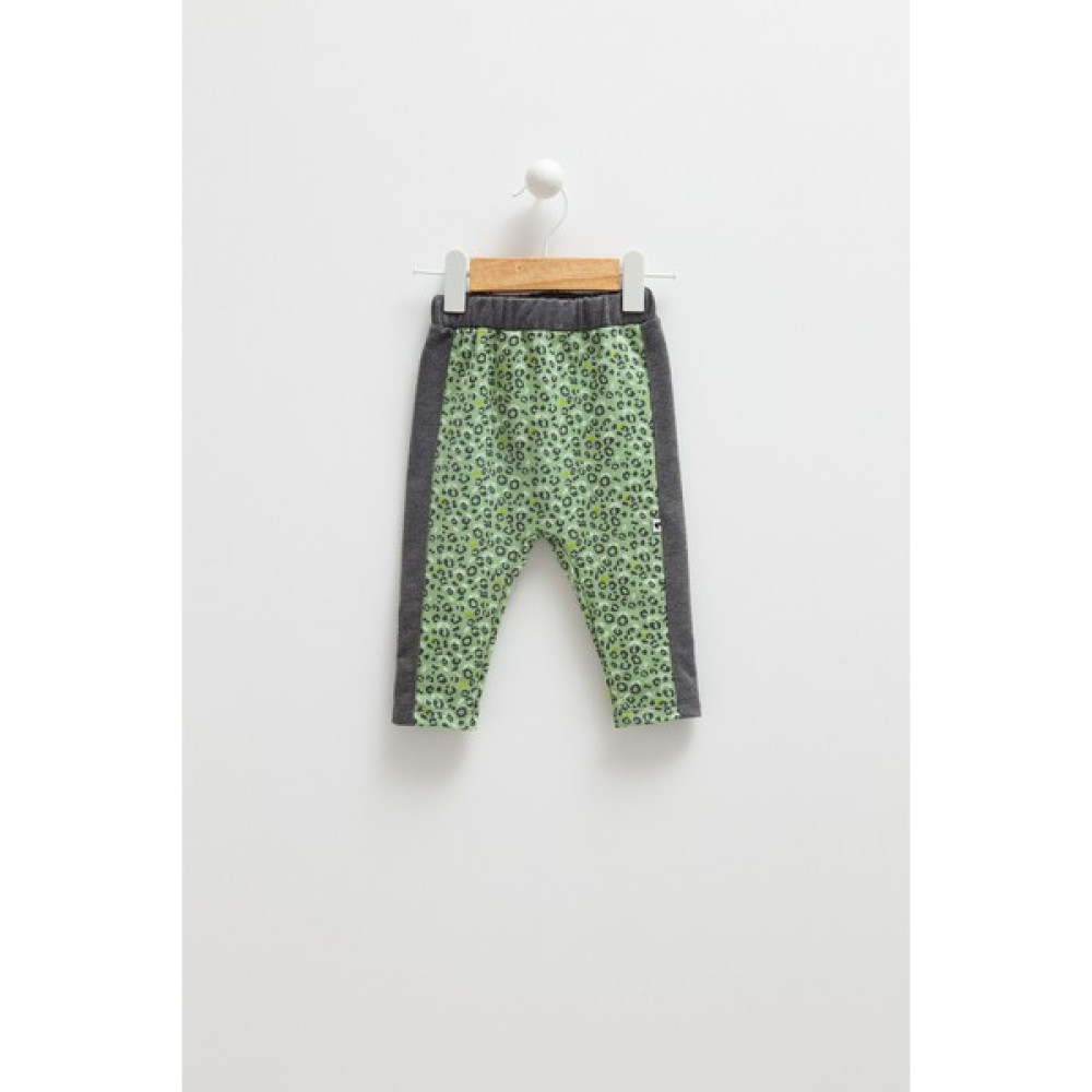 Caramell Leopar Yeşil Tek Alt Bebek Pantolon Fiyatı