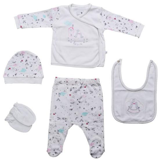 Caramell ZK4759 Ekru 3-6 Ay 5'li Bebek Hastane Çıkışı