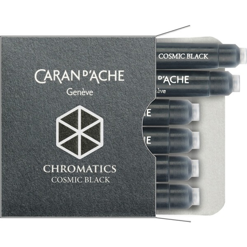 Caran d'Ache Dolmakalem Kartuşu Cosmic Black 6'lı Kalem Kartuşu & Mürekkebi Fiyatı